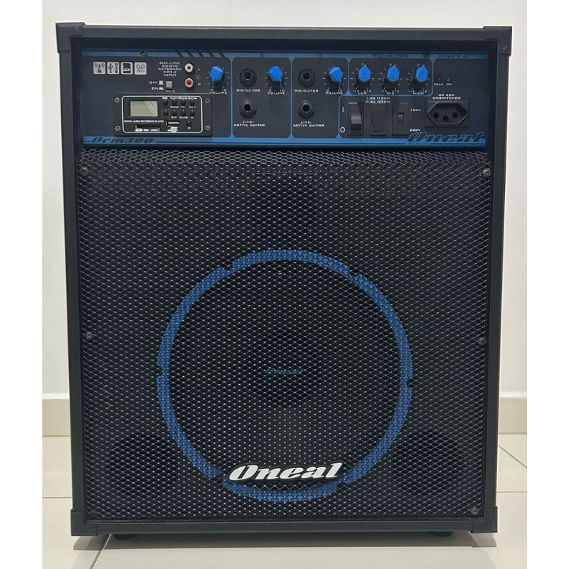Caixa de Som Multiuso Oneal Ocm-390 80w USB Fm Bluetooth